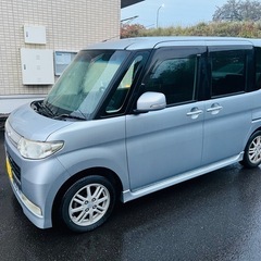 ＊＊タントカスタムターボ‼️車検9年11月6まで＊8万KM＊ナビ‼️の画像