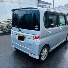 ＊＊タントカスタムターボ‼️車検9年11月6まで＊8万KM＊ナビ‼️の画像