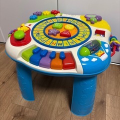 【引取】多機能知育玩具　ブルーイン あそびがいっぱい！トレイン&アクティビティ テーブル の画像