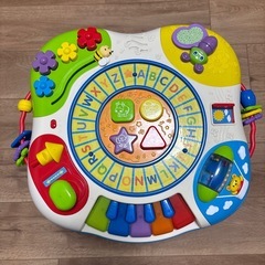 【引取】多機能知育玩具　ブルーイン あそびがいっぱい！トレイン&アクティビティ テーブル の画像