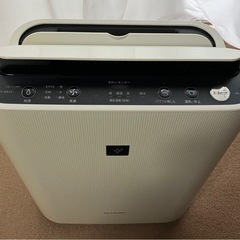 シャープ KC-L500Y-W ホワイト 加湿空気清浄機 プラズマクラスターの画像