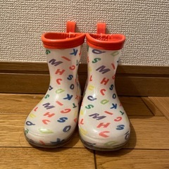 子供　長靴　14cm　はらぺこあおむしの画像