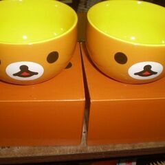 ローソン　リラックマ　茶碗？　2個　直径11.5㎝高さ7㎝の画像