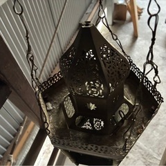 真鍮製　ランタンの画像