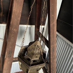 真鍮製　ランタンの画像