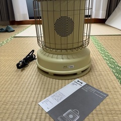 BRUNO 全方位型ファンヒーターClasic Stove タンの画像