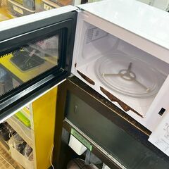 【訳アリ品】Haier 電子レンジ JM-17H-50 2020年製 剝がれ有りの画像