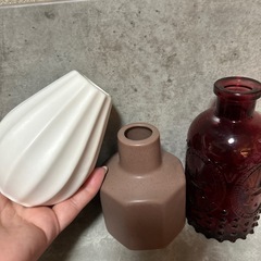 花瓶　3個の画像