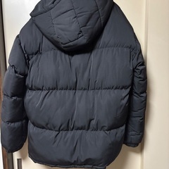 ダウンジャケット(黒)の画像