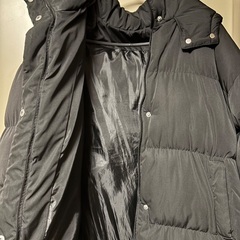 ダウンジャケット(黒)の画像