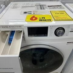 J3183　【リユースのサカイ柏店】　AQUA アクア　8.0kg　ドラム式洗濯機　　AQW-FV800E　2022年製 動作確認　クリーニング済み　参考価格:　89,800円　の画像