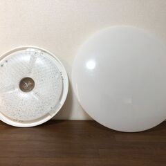 IRIS OHYAMA シーリングライト 6～8畳用CL8D-MU LED照明器具 調光・節電機能 アイリスオーヤマ天井照明　リモコン無し　清掃/点灯確認済みの画像