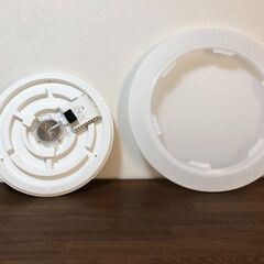 IRIS OHYAMA シーリングライト 6～8畳用CL8D-MU LED照明器具 調光・節電機能 アイリスオーヤマ天井照明　リモコン無し　清掃/点灯確認済みの画像