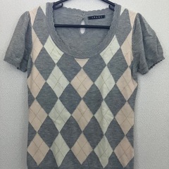 ［INGNI］アーガイルツインニットＭの画像