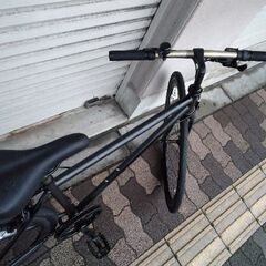 Welby[ウェルビー]backpacker(バックパッカー)700c クロスバイク 7speed/マットブラックの画像