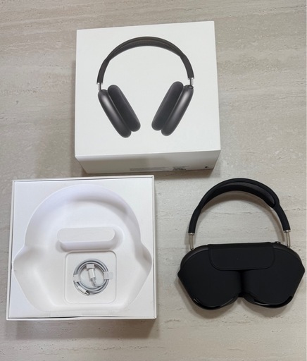 極美品Apple AirPods Max／第2世代（USB-Cモデル）　シリコンパッドカバー付属