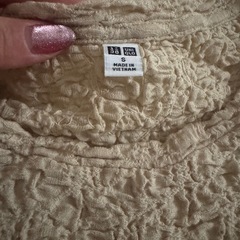 ユニクロ　シャーリングTシャツ　Sサイズの画像