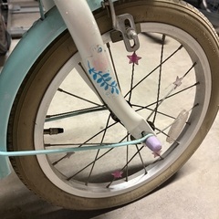 日暮里駅周辺にて引渡し、女の子自転車の画像
