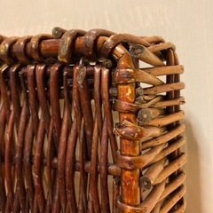 大きなカゴ　バスケット
58✖️44✖️11cmの画像