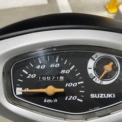 アドレス１２５マットブラックの画像