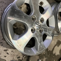 スズキ純正アルミホイールPCD100100 14インチ 4本4.5Jプラス50 スタッドレスなどに、、　　の画像