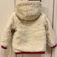 3can4on リバーシブルボアコート キッズ 100cm の画像