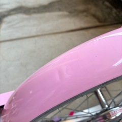 【引取限定商品】ミニーマウスポルカドット　アイデス　16インチの自転車の画像