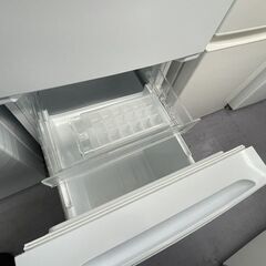 ② 冷蔵庫 156L 2020年製 2ドア YAMADA YRZ-F15G1 ホワイト系 100Lクラス ヤマダ 札幌市手稲区の画像