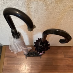 傘立て　コンパクト　ブラックの画像