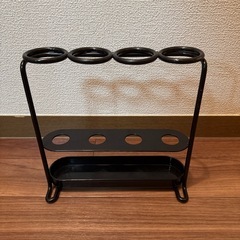 傘立て　コンパクト　ブラックの画像