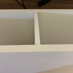 テレビ台　白の画像