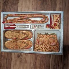 女児七歳、七五三衣装一式の画像