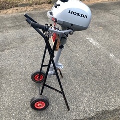 Joycraft二馬力ボート+ホンダ船外機の画像