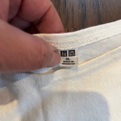 🉐古着　ユニクロのボーダー長袖Tシャツの画像