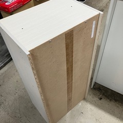 I2511-209 引き出し付きカラーボックス ホワイト 中古美品の画像