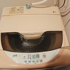 洗濯機　LG　WM-Y50S　差し上げますの画像