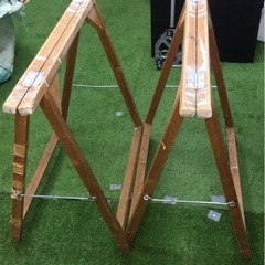 作業馬　2台セット　木製作業台　木製作業馬　DIYの画像