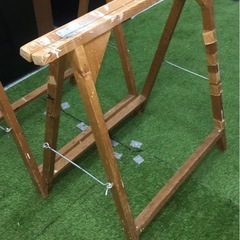 作業馬　2台セット　木製作業台　木製作業馬　DIYの画像