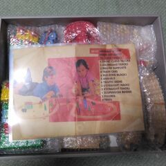 機関車トーマス木製レールセットの画像