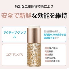 韓国コスメ４種美容液　　4週間プログラムの画像