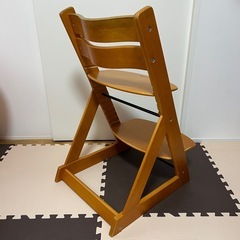 グローアップチェア ナチュラル 弘益 KOEKIベビーチェア 木製 ハイチェア 椅子 の画像