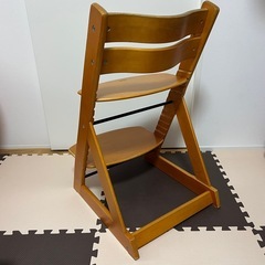 グローアップチェア ナチュラル 弘益 KOEKIベビーチェア 木製 ハイチェア 椅子 の画像