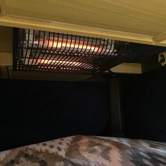 ［お話中」］【無料で差し上げます】ニトリこたつ1〜2人くらい用とこたつ布団(マット)の画像