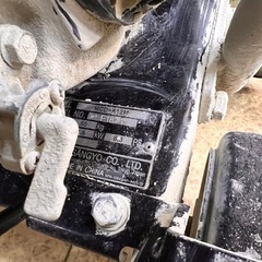 ミカサ 三笠 湿式コンクリートカッター 中折れハンド 【11101648】の画像