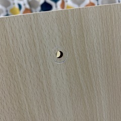 ファイルラック　ブックラック　キャスター付き　2段の画像