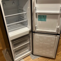 ハイアール　冷凍冷蔵庫 148L 黒の画像