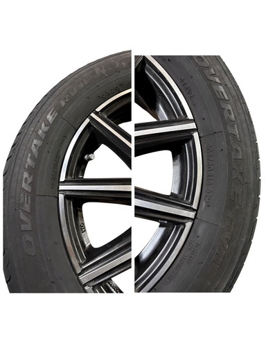 ・4本セット‼️OVERTAKE RVII 205/60R16 スマックバニッシュ