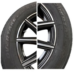 ・4本セット‼️OVERTAKE RVII 205/60R16 スマックバニッシュの画像