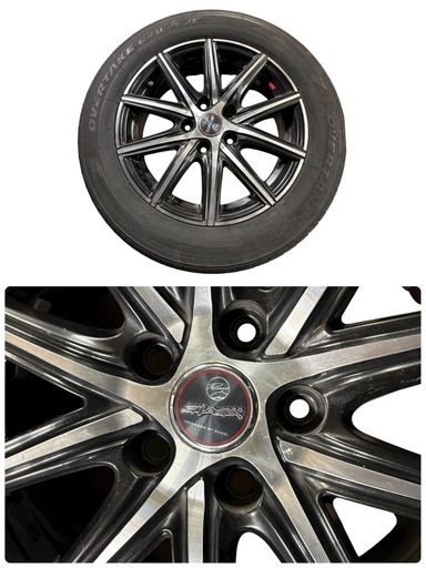 ・4本セット‼️OVERTAKE RVII 205/60R16 スマックバニッシュ
