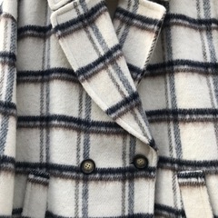 新品未使用、シャギーロングコートの画像